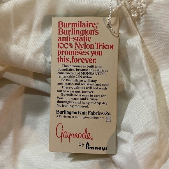 NWT Gaymode  x Deadstock 1970’s Penney’s Burlington Slip Dress - Picture 10 of 11